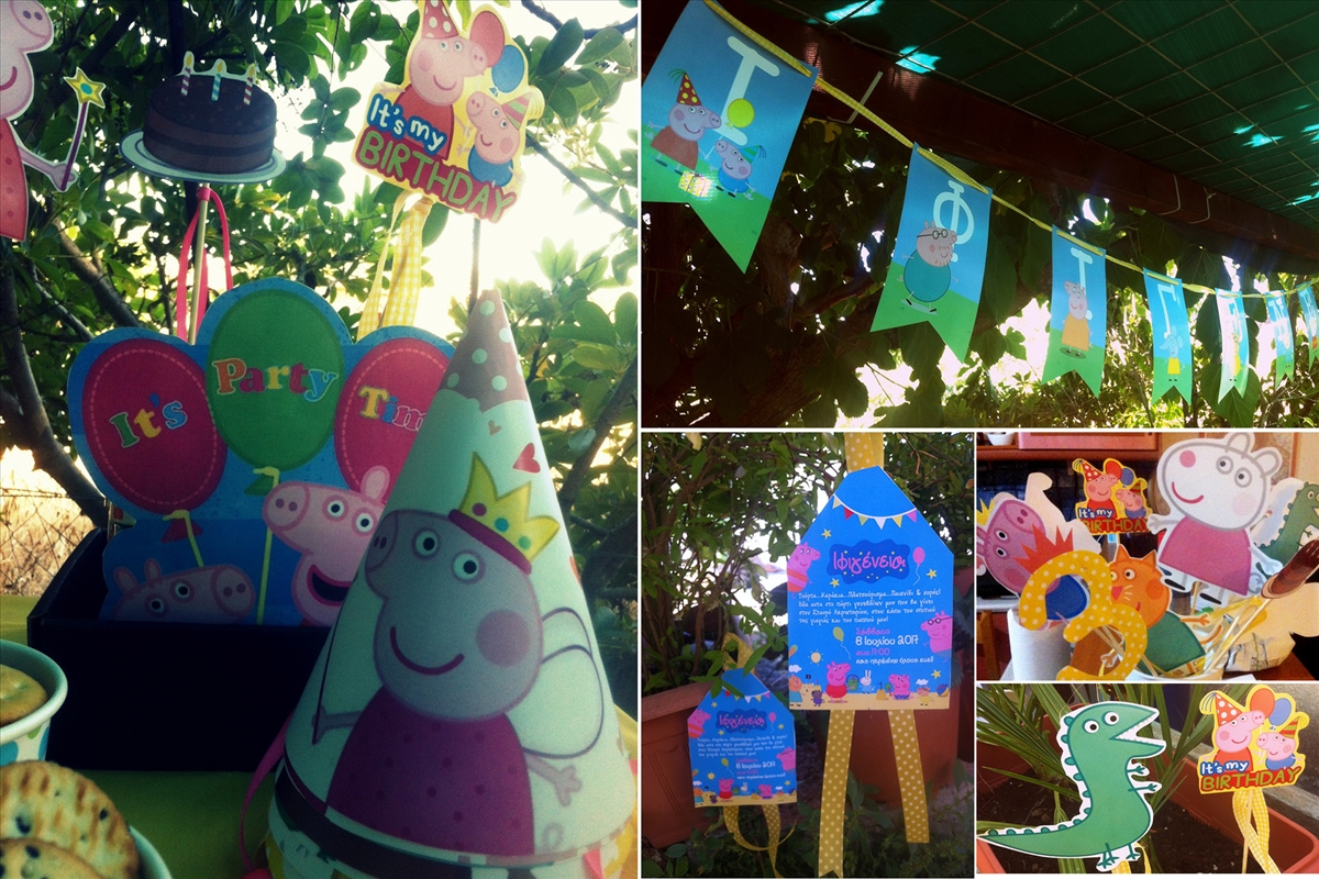 Peppa Pig and friends Birthday Theme - 