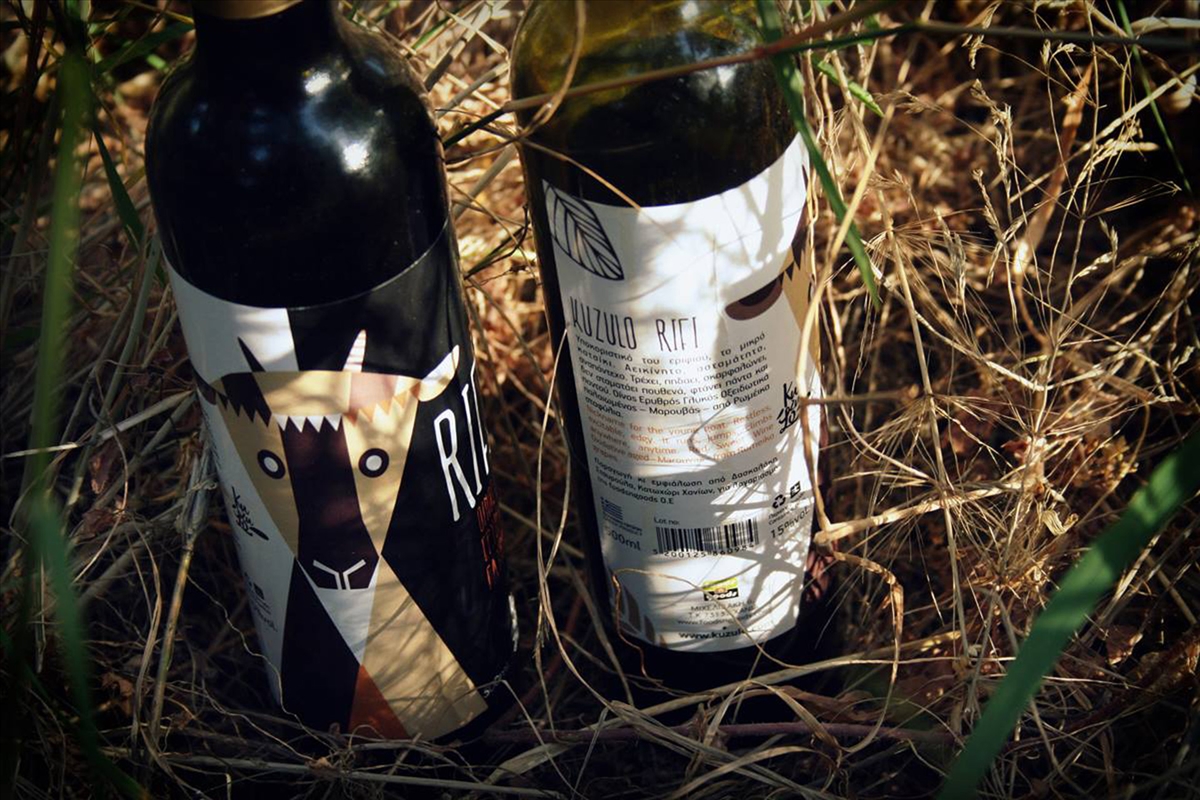 Kuzulo Rifi Wine Label - 